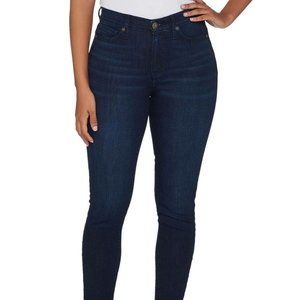 Isaac Mizrahi TRUE Denim Skinny Ankle Jeans